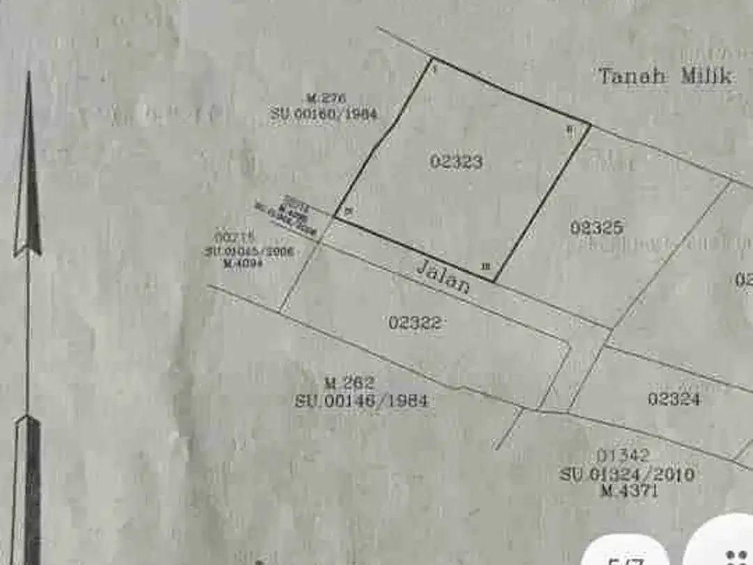 Tanah Komersial 1000m² View Sawah Dekat Pantai Nyanyi - Image 9 of 10
