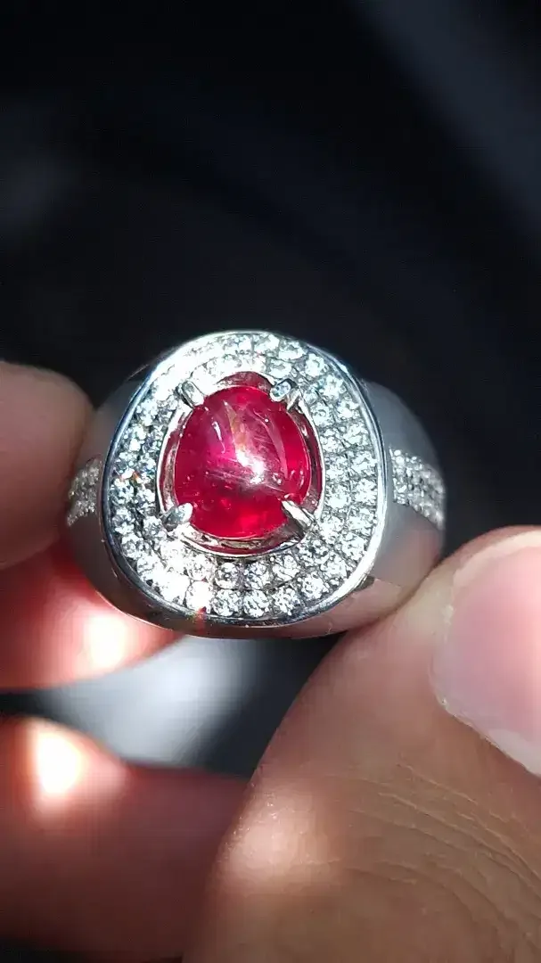 Ruby star red pigeon blood - Image 2 of 4