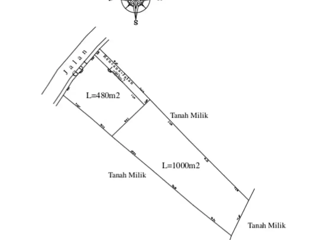 DISEWAKAN 10 TAHUN — TANAH 4,8 ARE DI VETERAN CANGGU – BUDUK - Image 4 of 4