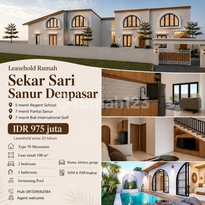 Leasehold Villa Sanur - Image 1 of 4