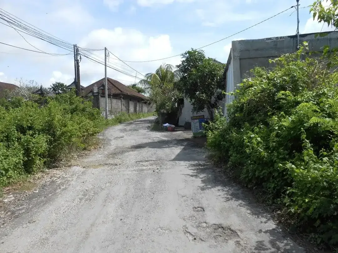 Tanah 20 Are Dekat Dari Jalan Utama Cocok untuk Villa di Goa Gong, Jimbaran - Image 3 of 7