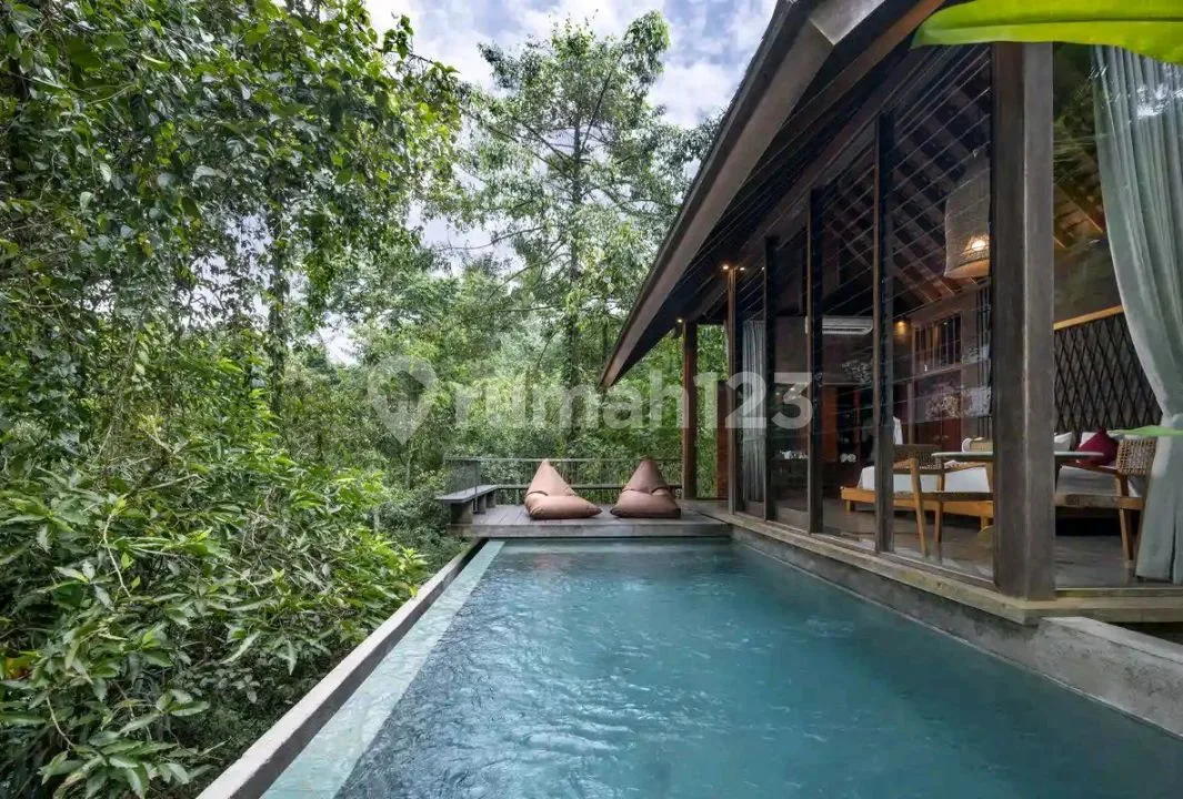 Jual Cepat Private Villa Termurah di Ubud -View Sawah & Sungai - Image 2 of 4