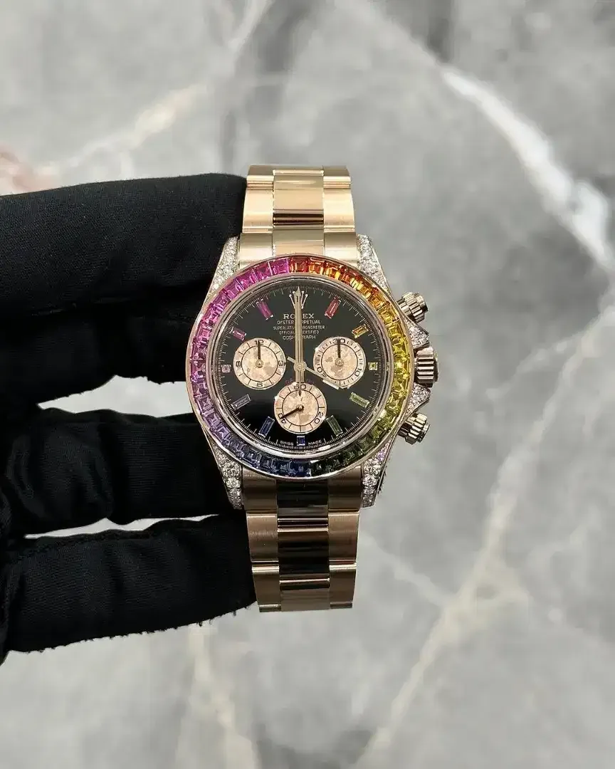 New Rolex Daytona Rainbow Everose Gold Limited Edition - Image 1 of 4