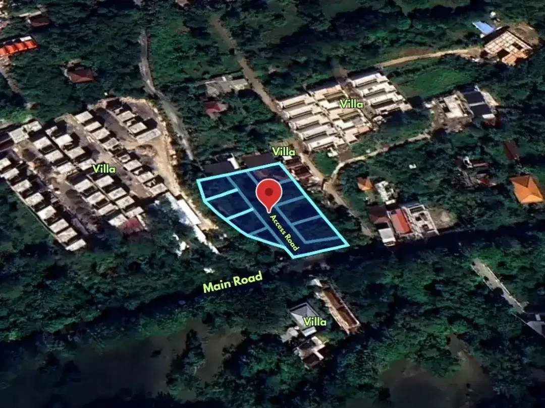 Commercial land of 2000 sqm for sale in the main roadside of Uluwatu, - Image 2 of 9