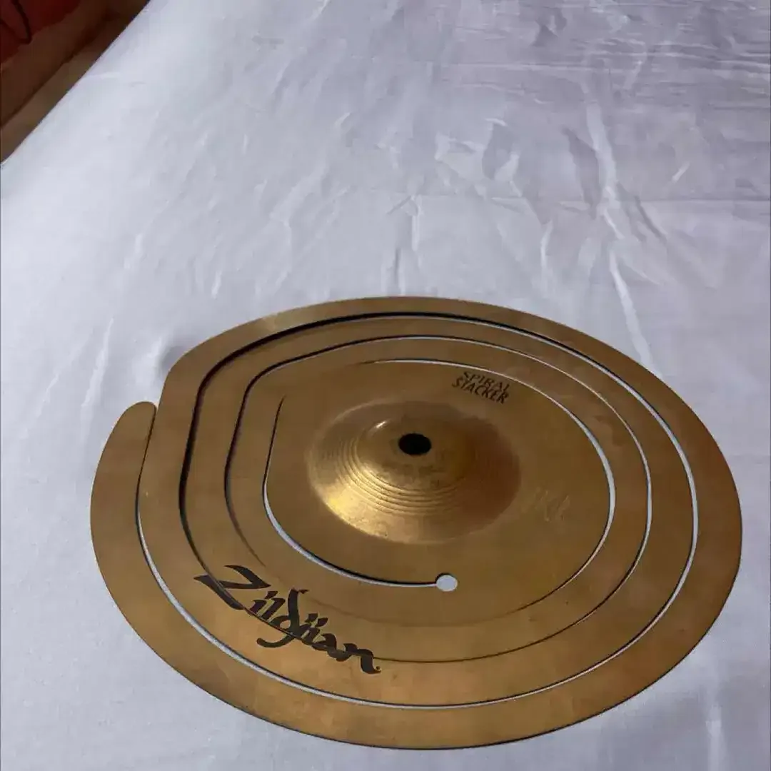 CYMBAL SPIRAL ZILDJIAN 12 SECOND ISTIMEWA BERSIH TERAWAT - Image 1 of 3