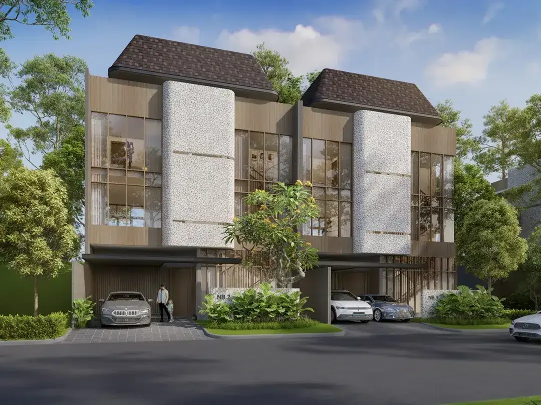 Villa 3 Lantai Full Furnished Private Lift Kolam Renang di Hole 2 Lapangan Golf New Kuta Bali - Image 7 of 10