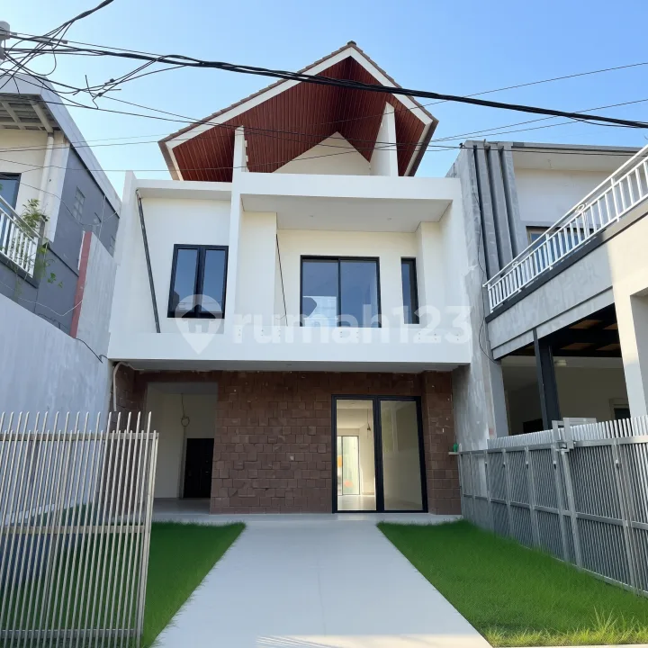 Rumah Baru Modern Siap Huni With Pool Area Strategis di Renon - Image 3 of 4