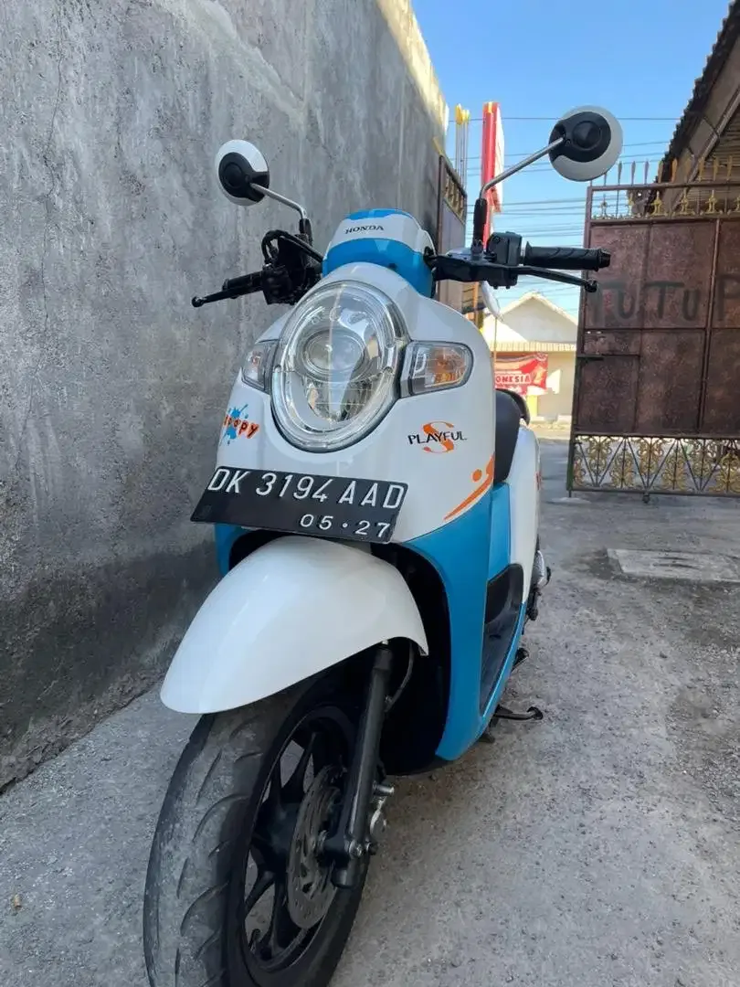 Scoopy 2017 # bintang dewata motor # - Image 1 of 4