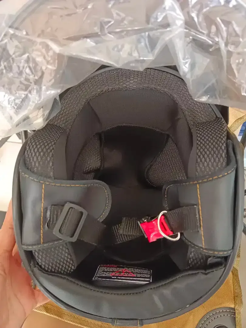120rb BARU-Promo Termurah Helm Bogo Retro Dewasa SNI Allsize M-L - Image 5 of 8