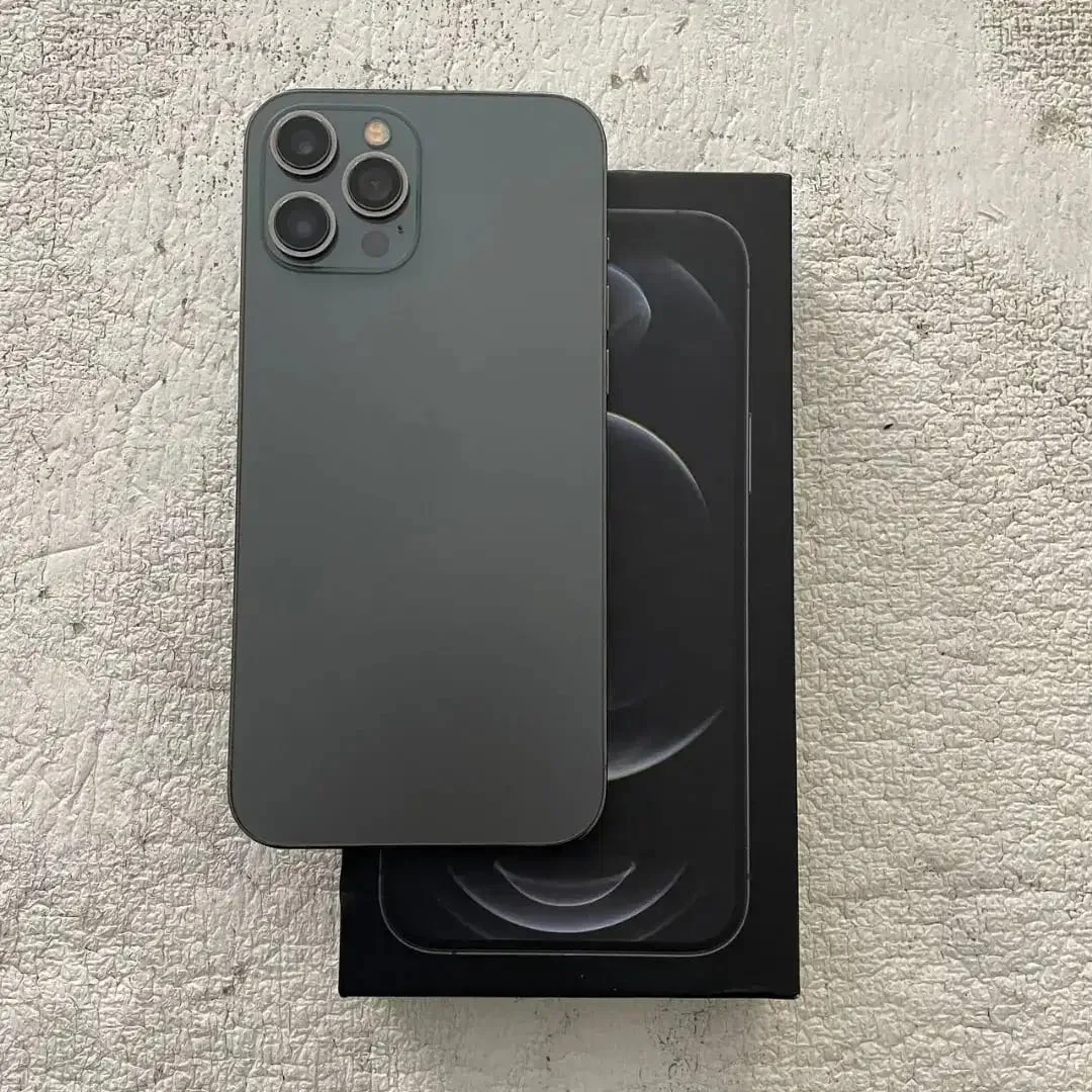 iPhone 12 Pro Max Cukai Warna Graphite 256GB - Image 3 of 5