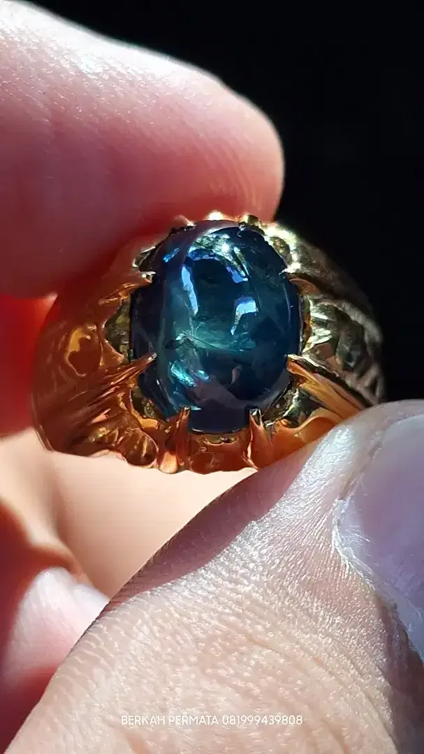 Natural fancy sapphire corundum - Image 3 of 8
