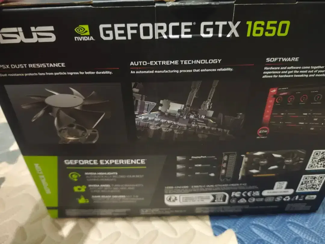 ASUS Dual GeForce GTX 1650 OC Edition 4GB GDDR6 (BEKAS) - Image 2 of 8