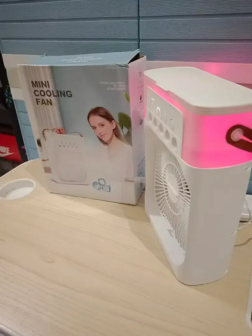 Kipas Mini Ac Portable Air Cooler Fan 10W Uk. 18x7x24cm Ada 3kecepatan - Image 6 of 10