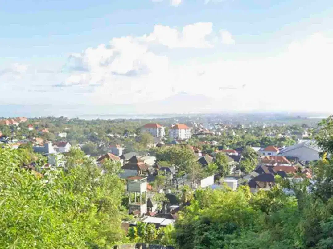 dijual tanah 1750m² IDR 700 JT/are ocean view unblock kawasan villa Tiara nusa jimbaran badung bali - Image 1 of 6