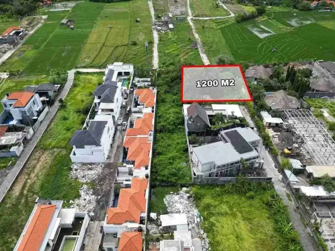 Lahan premium langka umalas ITR dagang jasa strategis bebas banjir - Image 1 of 7