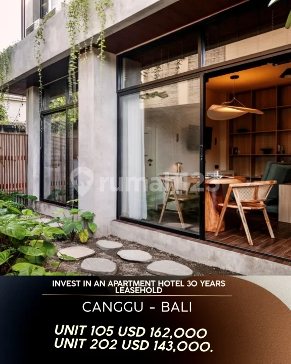 Red Zone Apartment Canggu Leasehold 30 Year - Image 1 of 4