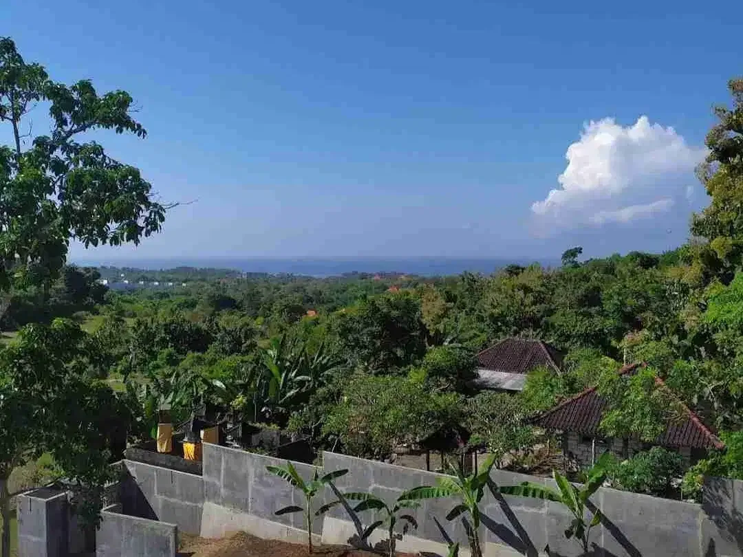 Tanah 50 Are, View Laut Unblock di Area Ungasan Jimbaran - Image 1 of 8