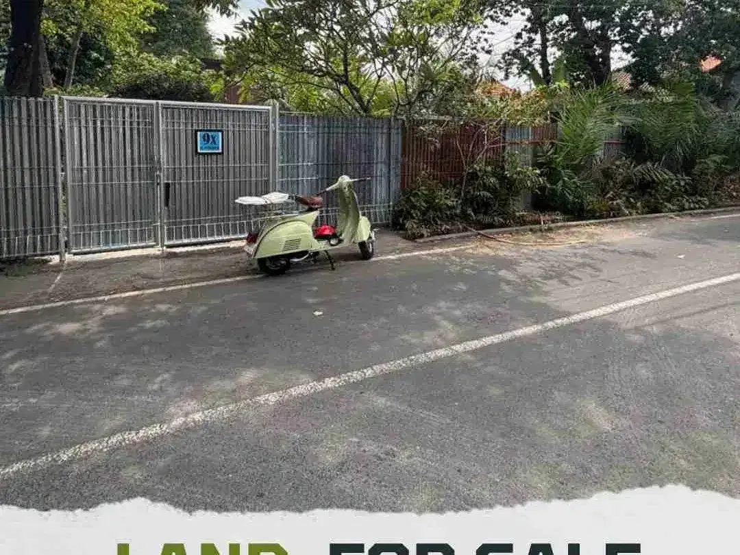 Dijual tanah kosong lokasi kerobokan dekat ke bali kiddy school/seminyak bidadari/petitenget / Umalas - Image 1 of 4