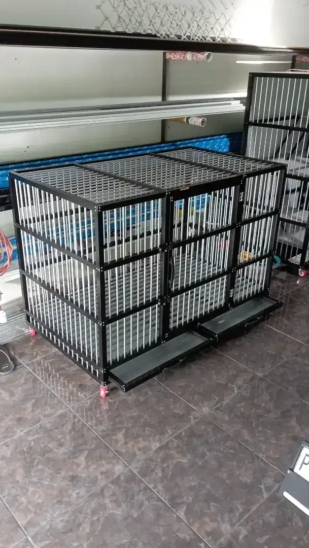 Kandang anjing aluminiu - Image 3 of 5