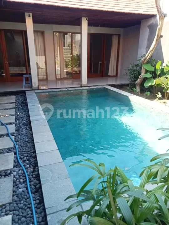 Villa Furnish 3 Kamar, Ada Kolam Renang Private Near Beach Sanur - Image 1 of 4