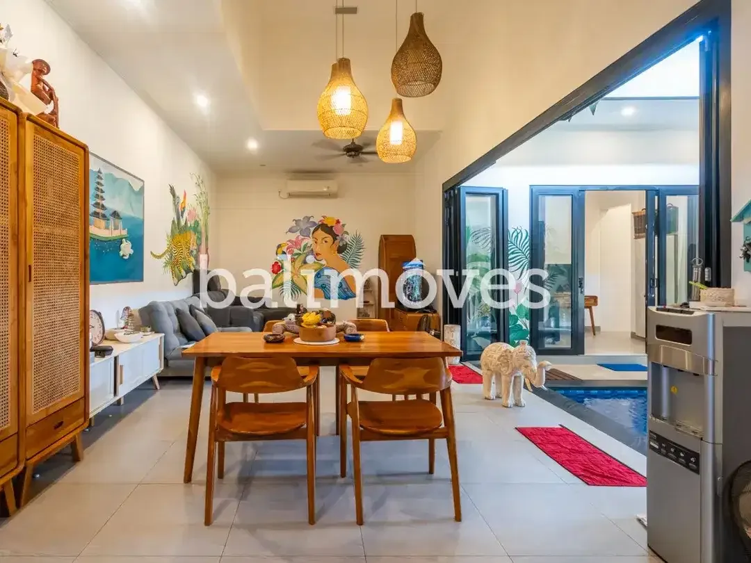 Vila Dua Kamar Tidur yang Indah di Tepi Pantai Sanur - Image 9 of 10