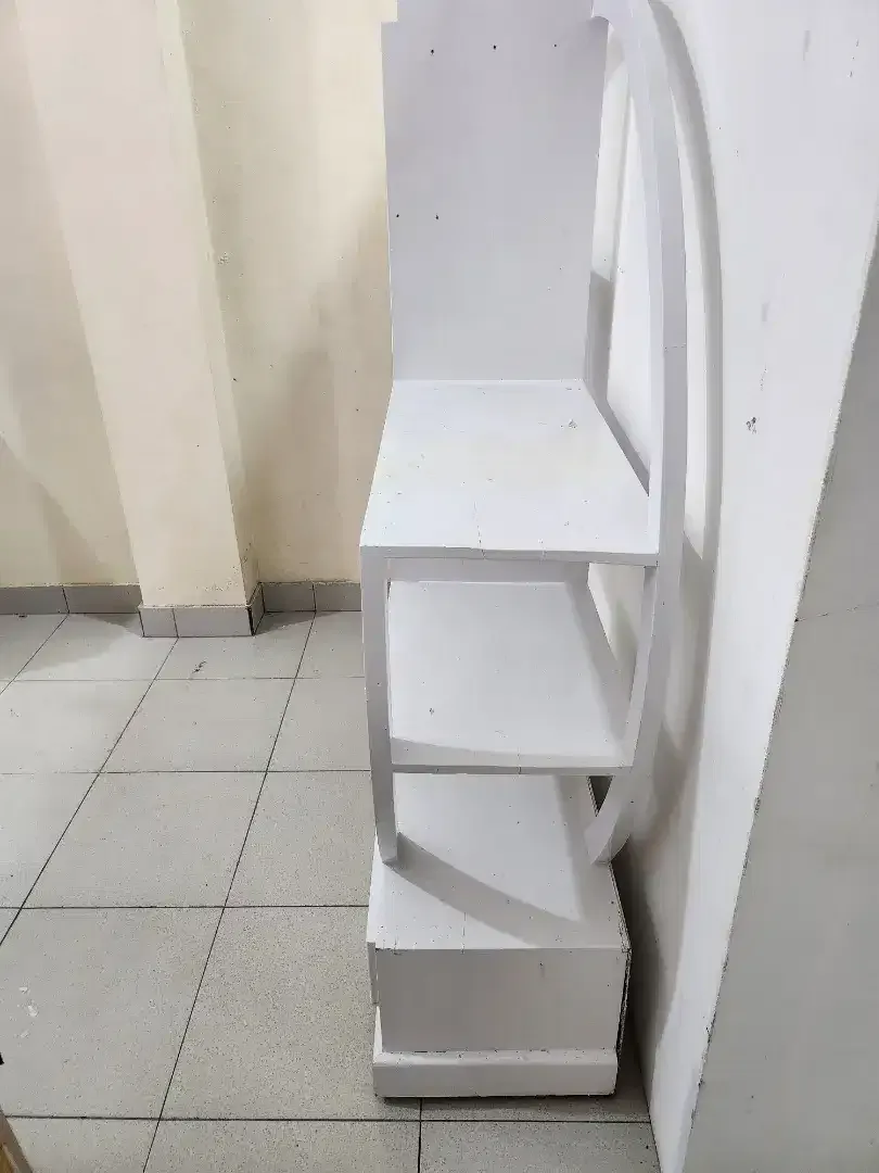 Dijual Murah Lemari Rak JATI Bulat - Image 7 of 10