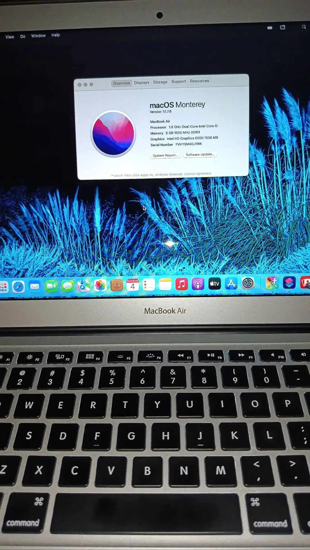 MACBOOK AIR 13INCH 2017 core i5 - Image 1 of 4
