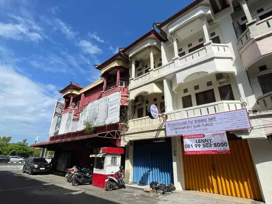 Ruko 3 lantai Simpang Siur Kuta Pertokoan Segitiga Emas - Image 2 of 10