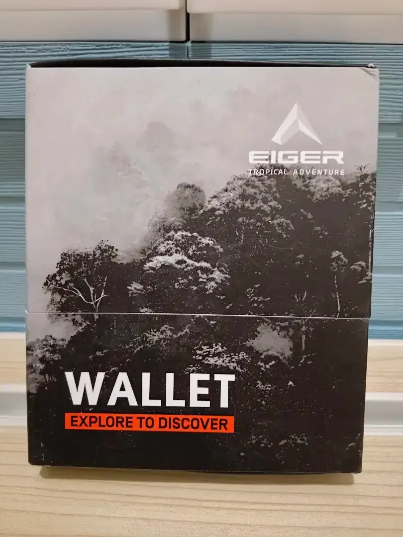100rb BARU-Promo Dompet Eiger 100% Original Warna Coklat Include Box - Image 10 of 10