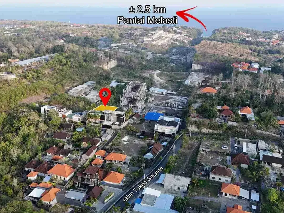 Tanah Ocean View Link Villa Tukad Selatan Ungasan Bali - Image 1 of 7