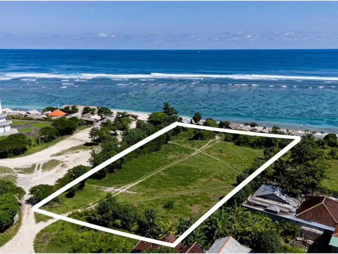 Dijual Tanah Premium Pink Zone Beachfront Pantai Pandawa. Bali. - Image 1 of 2