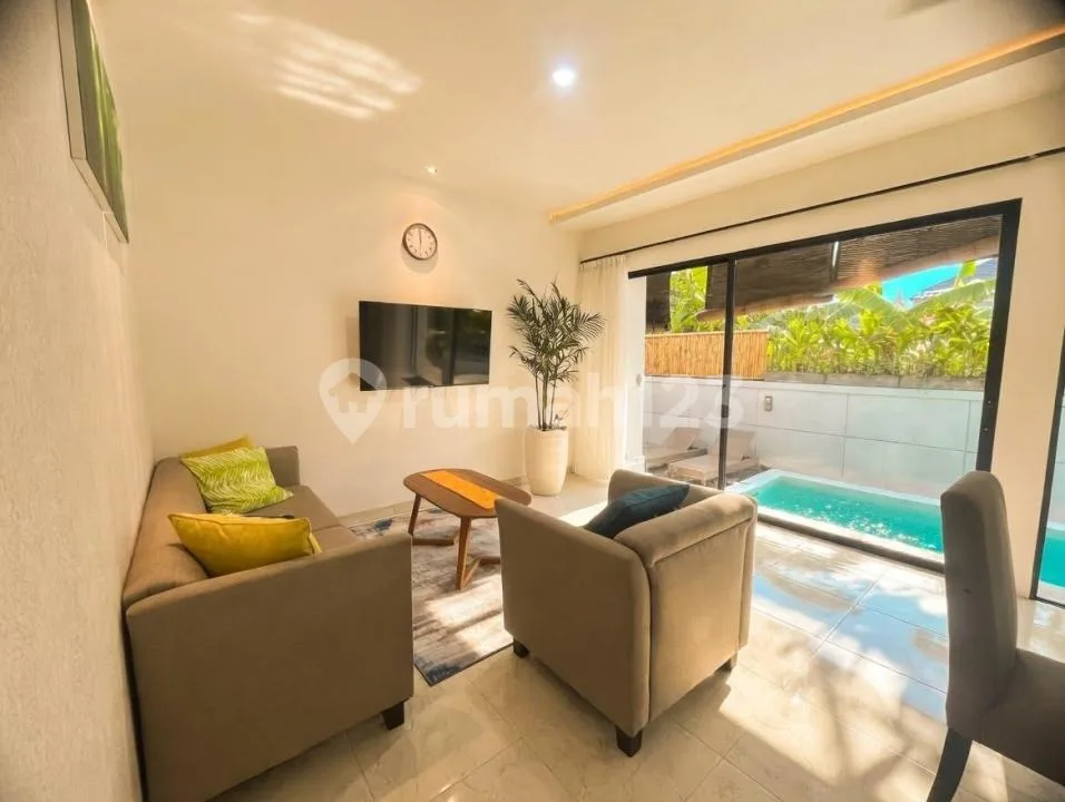 Modern 2 Bedroom Private Villa For Rent With Gym Room In Padonan, Bali - Image 2 of 4