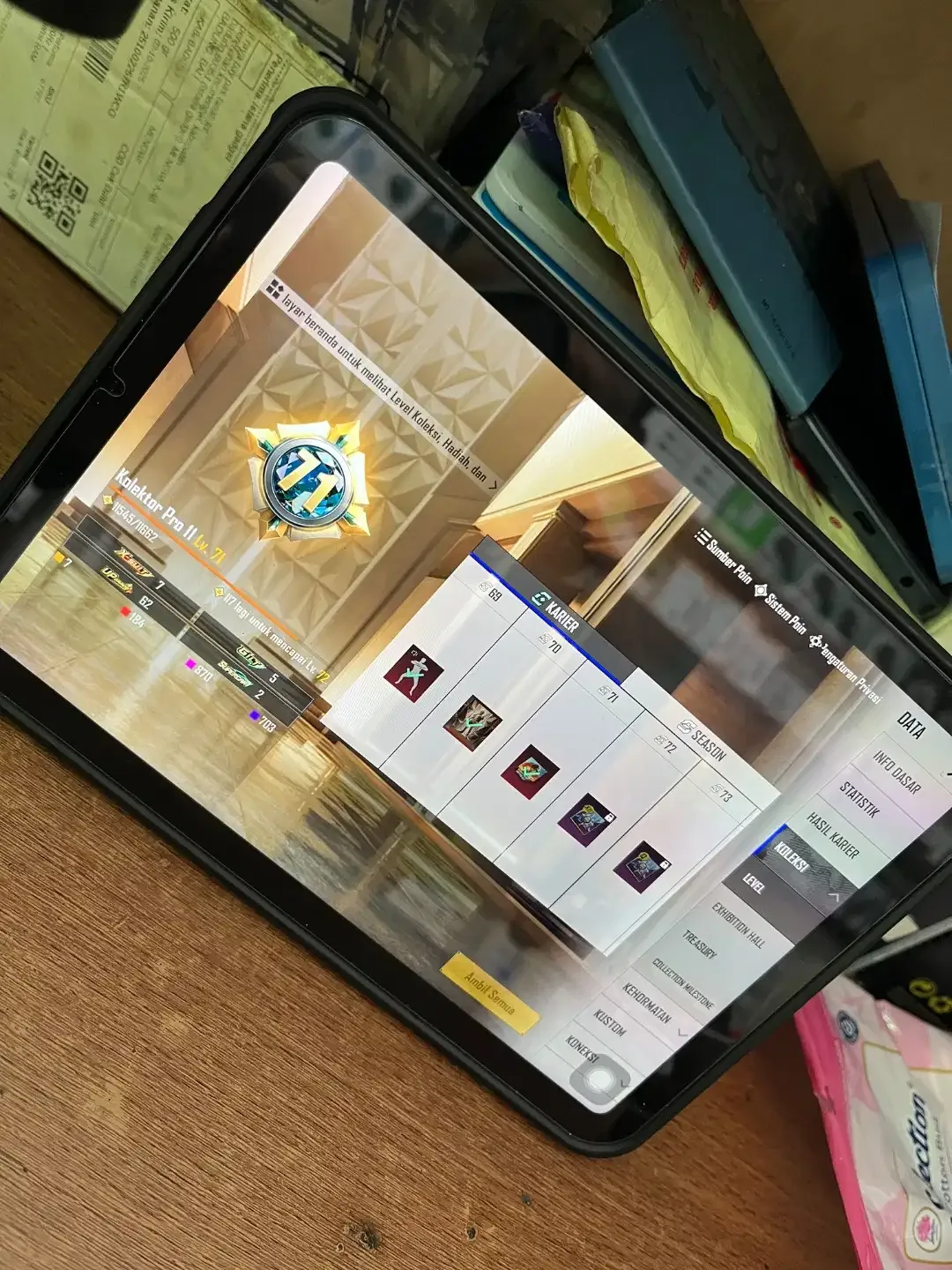 ipad mini 7 128gb warna biru(ex inter) wifi only - Image 8 of 10