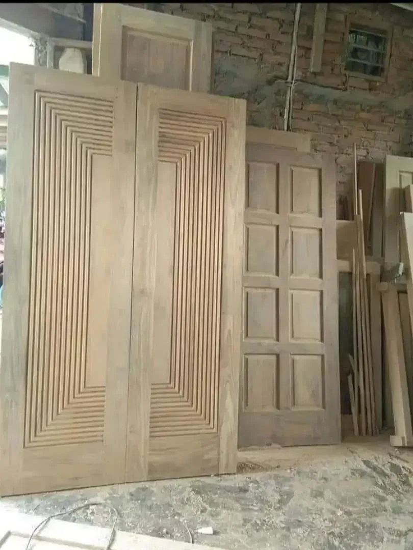 Pintu kusen bahan kayu jati - Image 9 of 10
