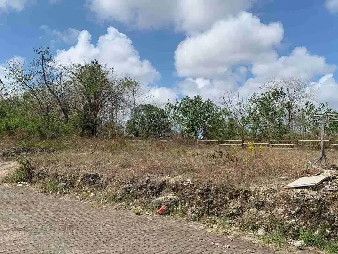 TANAH UNBLOCK VIEW DI DALAM CLUSTER ELIT VILLA AKSARA PECATU BALI - Image 4 of 5