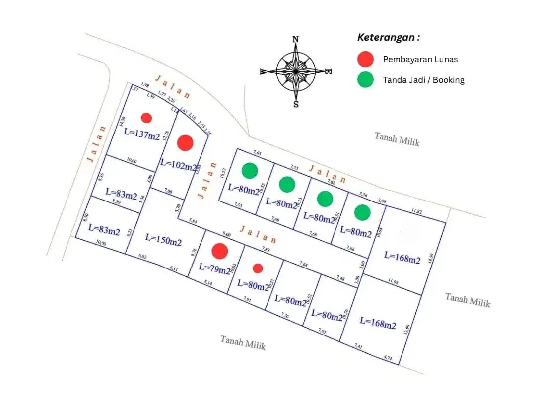 Tanah Premium Pemandangan Laut Dalam Kawasan Cluster Villa Nusa Dua - Image 4 of 10