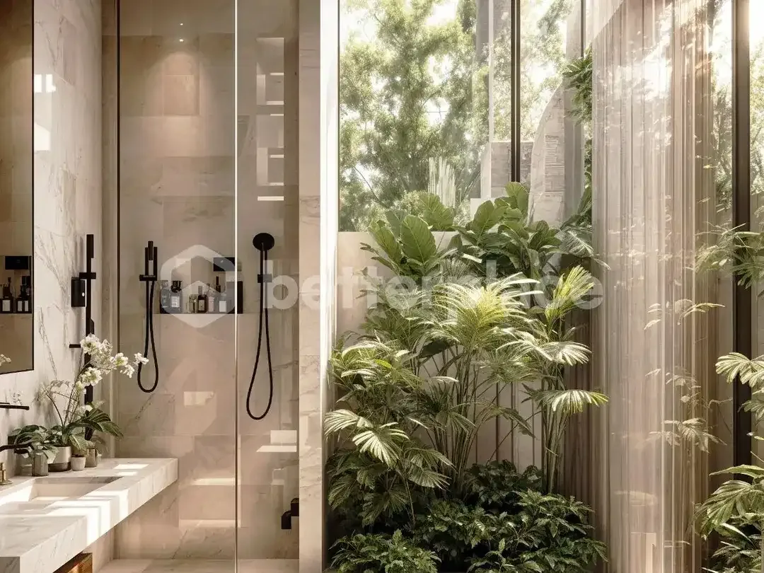 Elegant Tropical Contemporary Villa in Peaceful Pecatu 2 Bedrooms with Sunset Views - Image 7 of 10