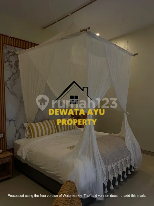 Rumah Sewa 1 Lantai 2 Kamar Lahan 1,5 Are Furnished Lokasi Sanur - Image 3 of 4