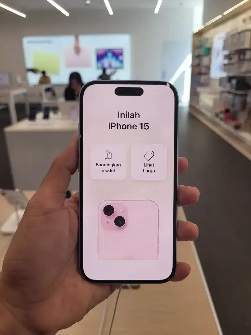 Promo iPhone 15 bisa kredit cicilan ringan tanpa DP - Image 1 of 2