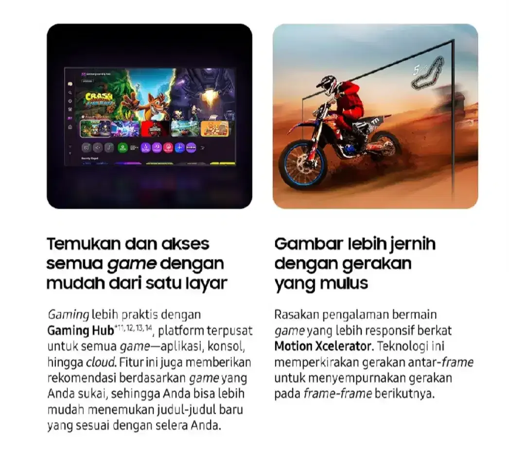 Samsung 43 Smart TV Crystal UHD 4K Netflix Digital Garansi BARU - Image 4 of 6