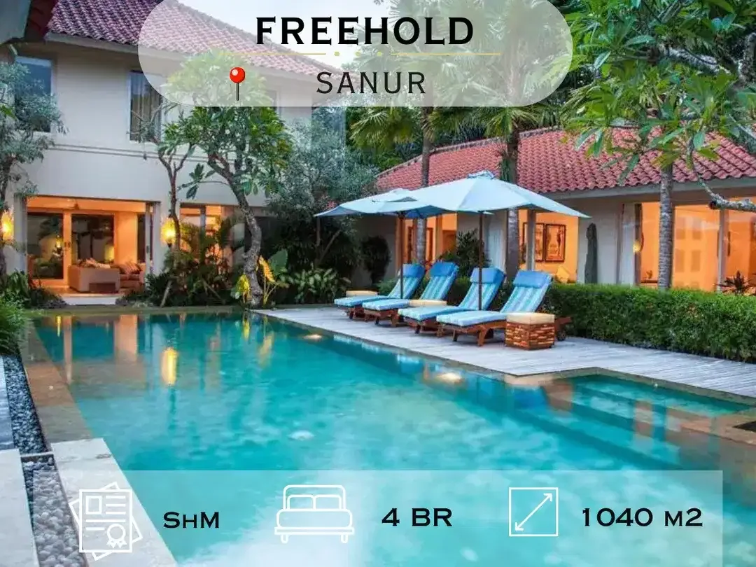 Luxury Freehold Villa – Sanur, Bali - Image 1 of 10