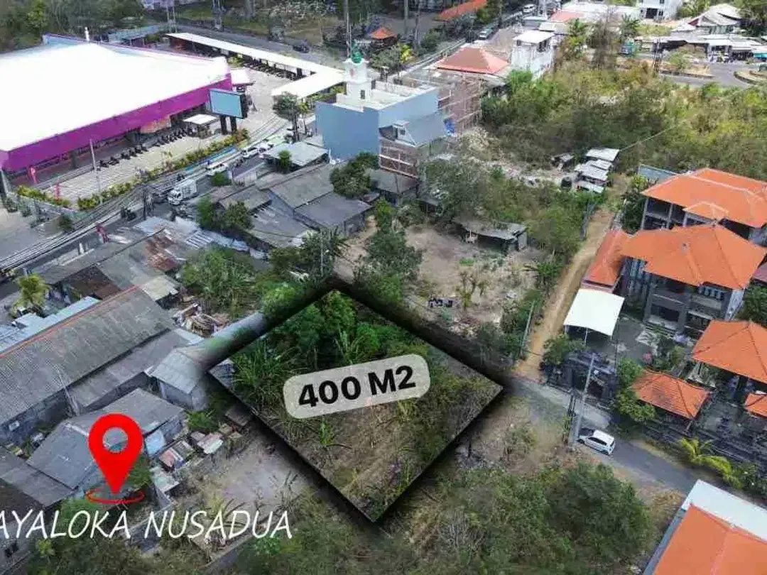 Jual Tanah 4 are/ 400m² Dekat Jl Utama Maya Loka Nusa Dua area Komersil aktive untuk investasi.id - Image 9 of 10