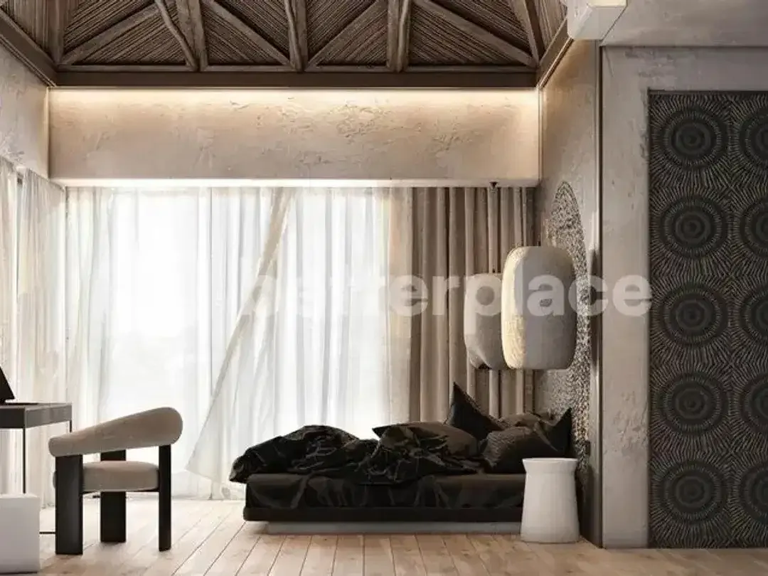 A Harmonious Retreat by the Coast – Stylish 2-Bedroom Villa Showcasing Modern Architecture Rooted in Balinese Tradition - Image 9 of 10