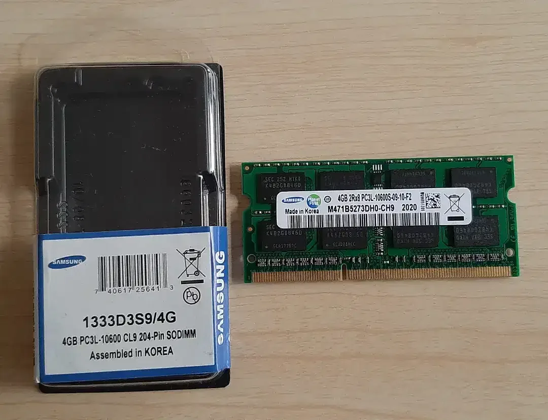 Ram sodimm ddr3l original samsung dan sk hynix - Image 1 of 4