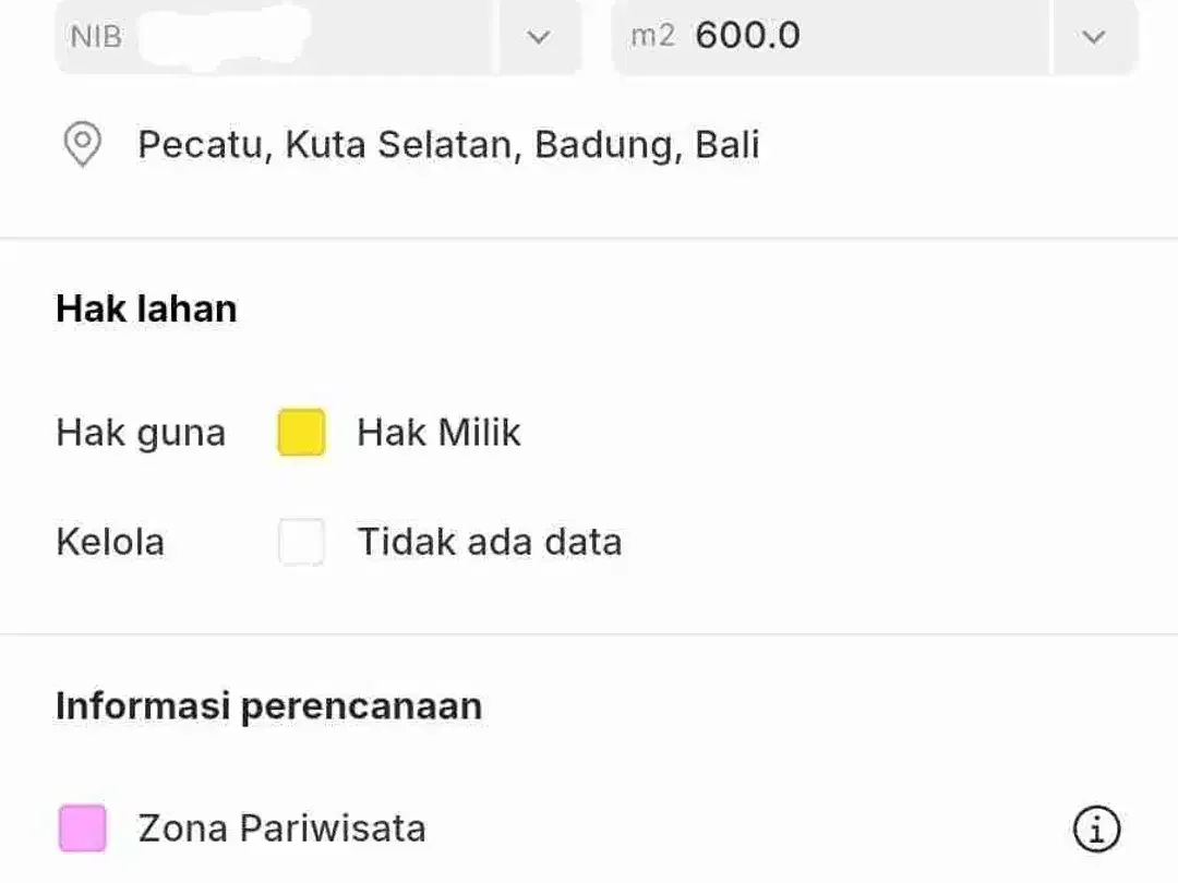 DIJUAL / DISEWAKAN TANAH PREMIUM – DREAMLAND, PECATU, BALI - Image 6 of 6