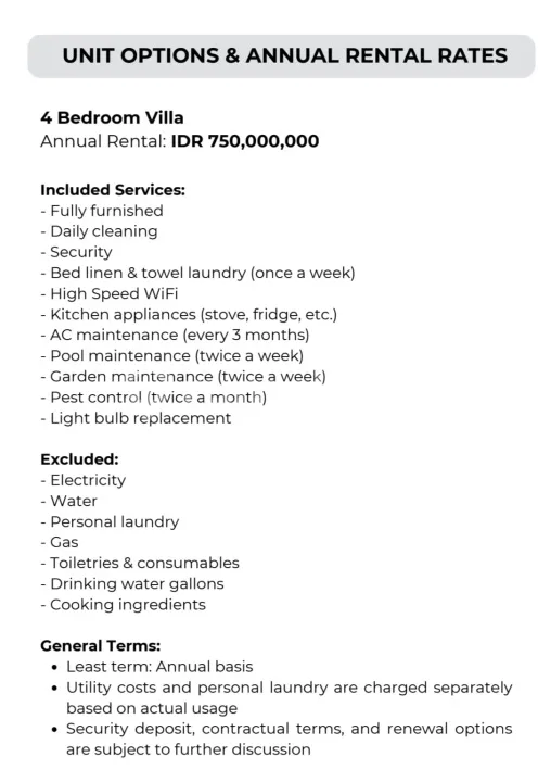 Villa Mewah Private Pool Furnish di Ungasan Alo - Image 3 of 3