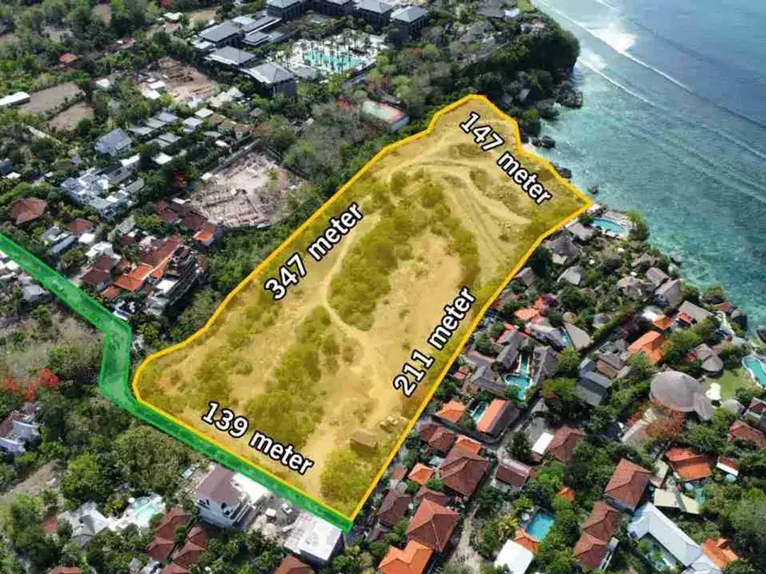 Jual cepat Tanah Los Tebing view ocean dan sunset di Bingin - Uluwatu - Image 9 of 10