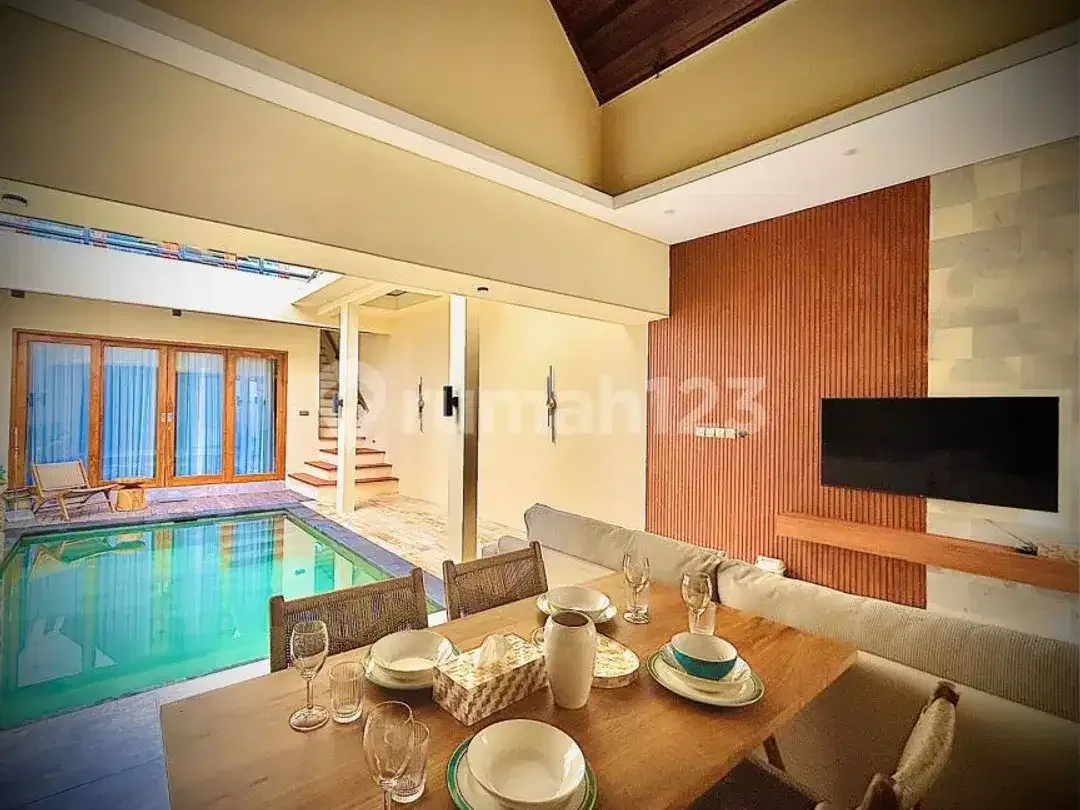 Freehold Brand New 2 Bedroom Tropical Villa Buduk Canggu - Image 4 of 8