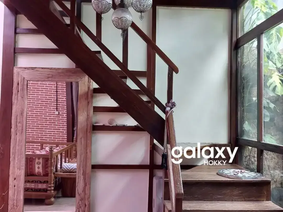 DISEWAKAN RUMAH CANTIK FULL FURNISHED 3BR DI DAMARA JIMBARAN BADUNG - Image 7 of 10