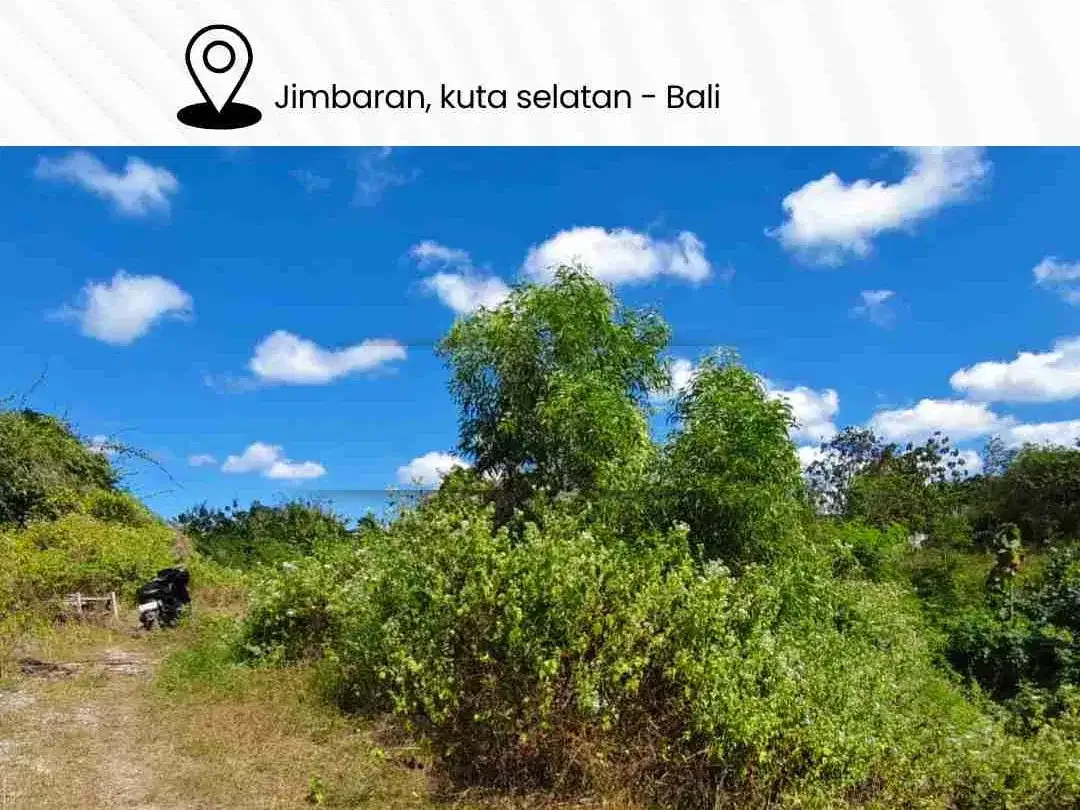 DIJUAL CEPAT TANAH LOKASI NUANSA UDAYANA BARAT JIMBARAN - Image 1 of 5